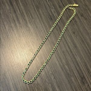 Chic BRACHA Mali Gold and Green Necklace